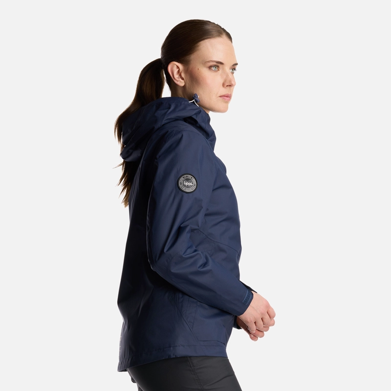 CHAQUETA MUJER BLIZZARD B-DRY HOODY JACKET AZUL MARINO LIPPI - 4