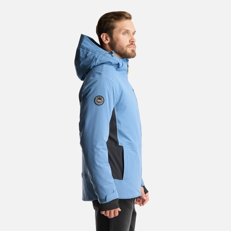 CHAQUETA HOMBRE SNOW VALLEY B-DRY JACKET AZUL GRISACEO LIPPI - 4