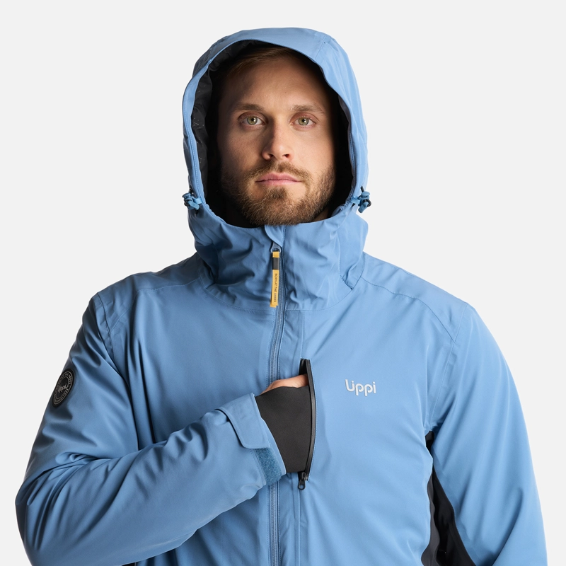 CHAQUETA HOMBRE SNOW VALLEY B-DRY JACKET AZUL GRISACEO LIPPI - 6