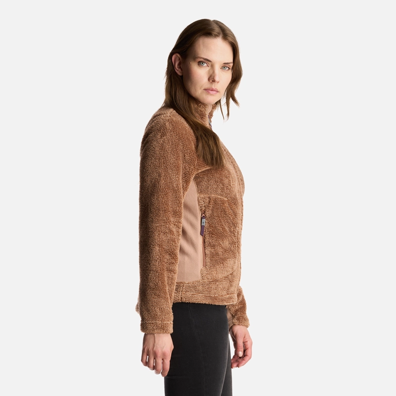 CHAQUETA MUJER FERRET SHAGGY-PRO JACKET CANELA LIPPI - 4