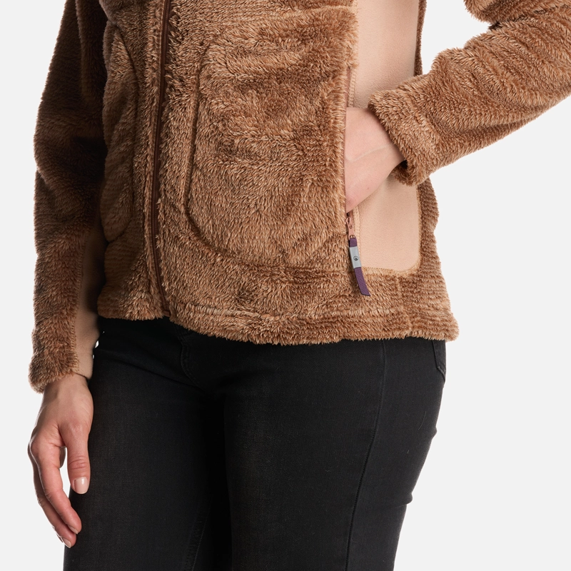 CHAQUETA MUJER FERRET SHAGGY-PRO JACKET CANELA LIPPI - 6