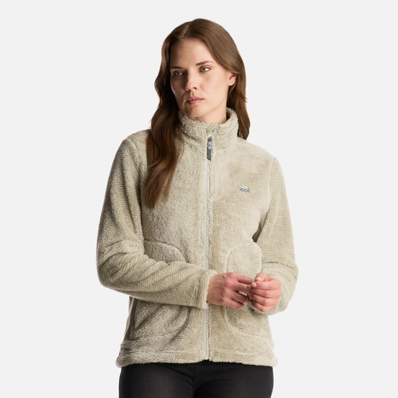CHAQUETA MUJER FERRET SHAGGY-PRO JACKET VERDE GRISACEO LIPPI - 2