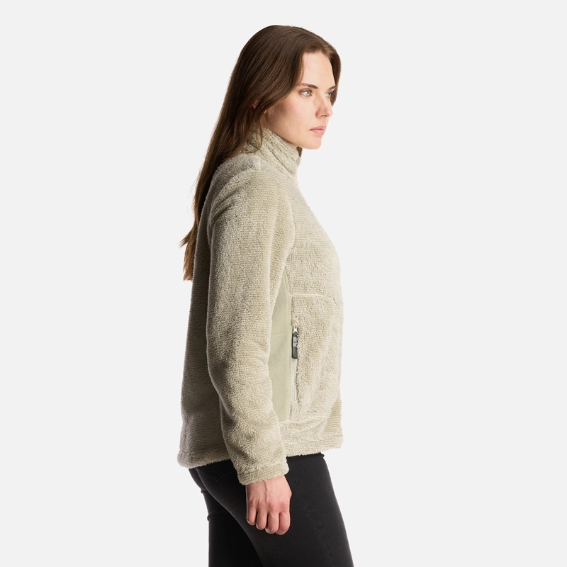 CHAQUETA MUJER FERRET SHAGGY-PRO JACKET VERDE GRISACEO LIPPI - 4