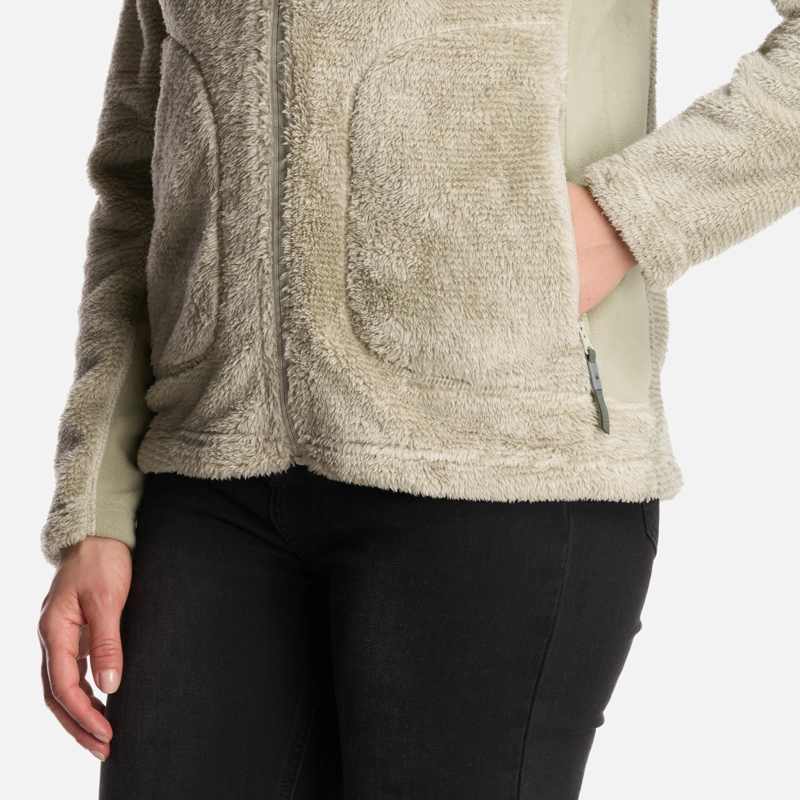 CHAQUETA MUJER FERRET SHAGGY-PRO JACKET VERDE GRISACEO LIPPI - 6