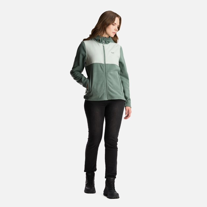 CHAQUETA MUJER PAICAVI PATCH THERM-PRO JACKET VERDE MUSGO LIPPI - 8