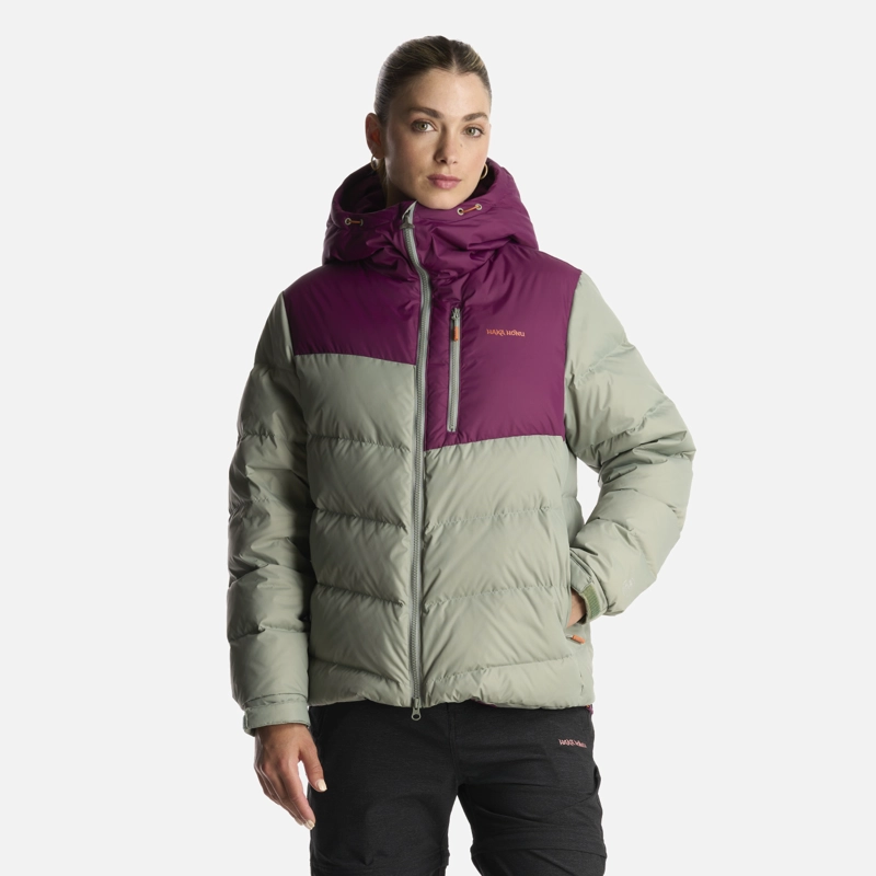 CHAQUETA MUJER CAMPO BASE VERDE CLARO HAKA HONU - 2