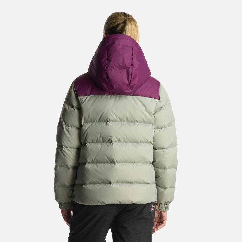 CHAQUETA MUJER CAMPO BASE VERDE CLARO HAKA HONU - 5