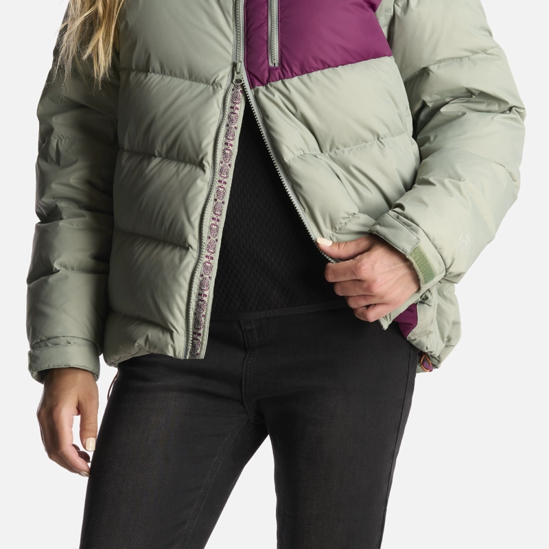 CHAQUETA MUJER CAMPO BASE VERDE CLARO HAKA HONU - 7