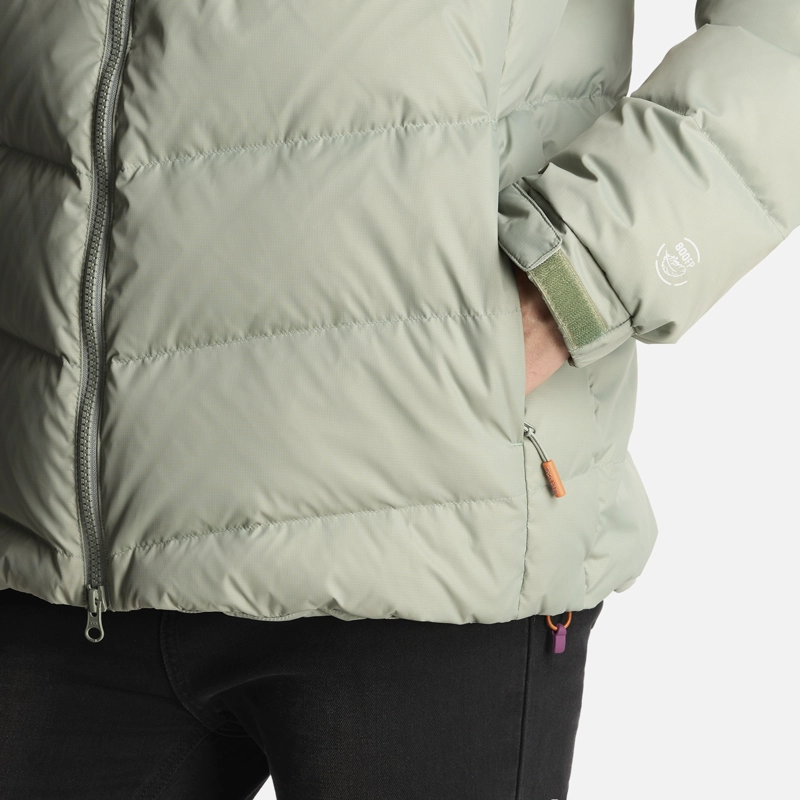 CHAQUETA MUJER CAMPO BASE VERDE CLARO HAKA HONU - 8