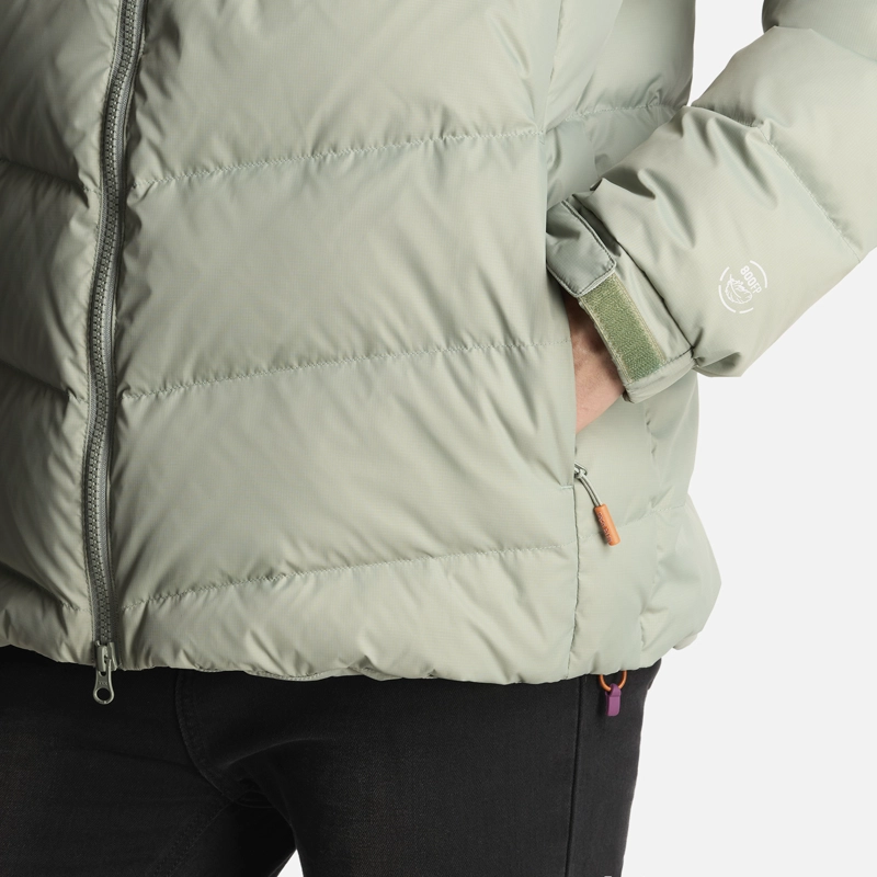 CHAQUETA MUJER CAMPO BASE VERDE CLARO HAKA HONU - 8