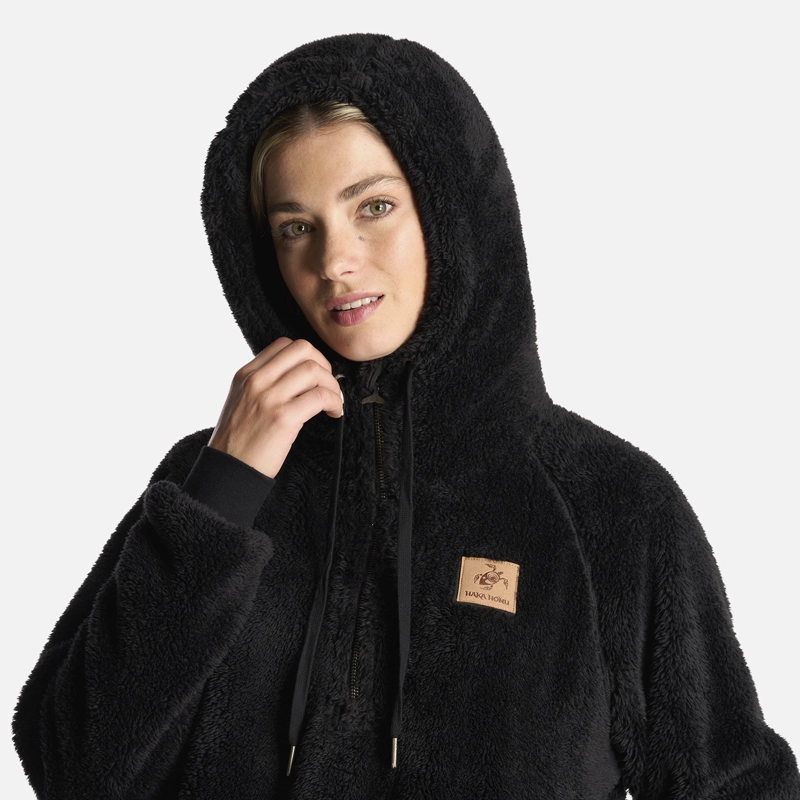 POLERON MUJER CANGUR-OSO NEGRO HAKA HONU - 6