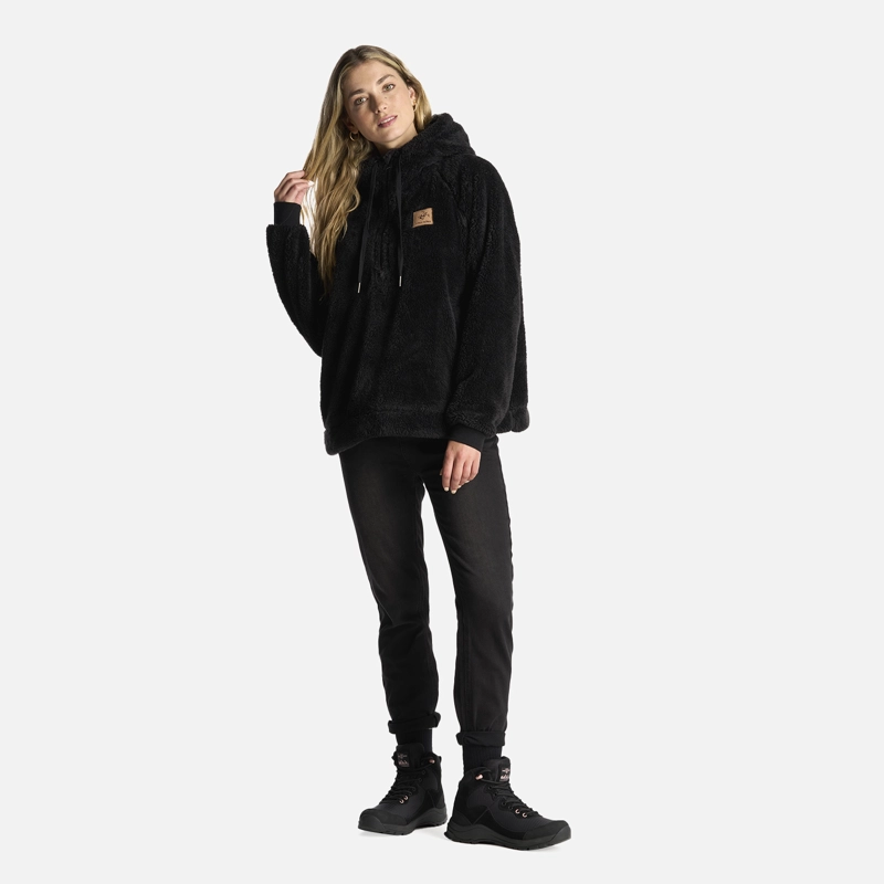 POLERON MUJER CANGUR-OSO NEGRO HAKA HONU - 8
