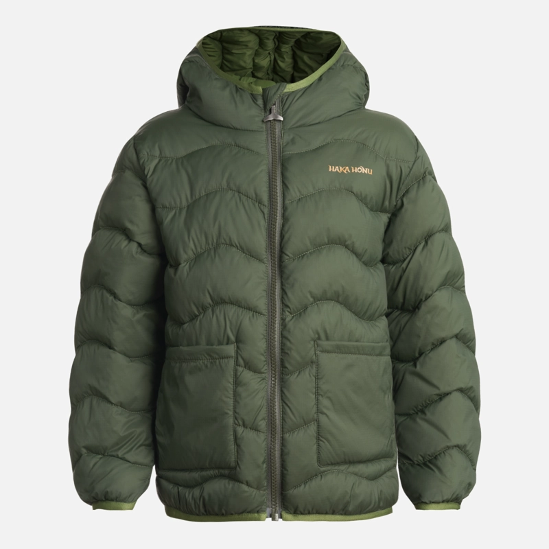 CHAQUETA NIÑO ULTRA LIVIANITA VERDE MILITAR HAKA HONU - 7