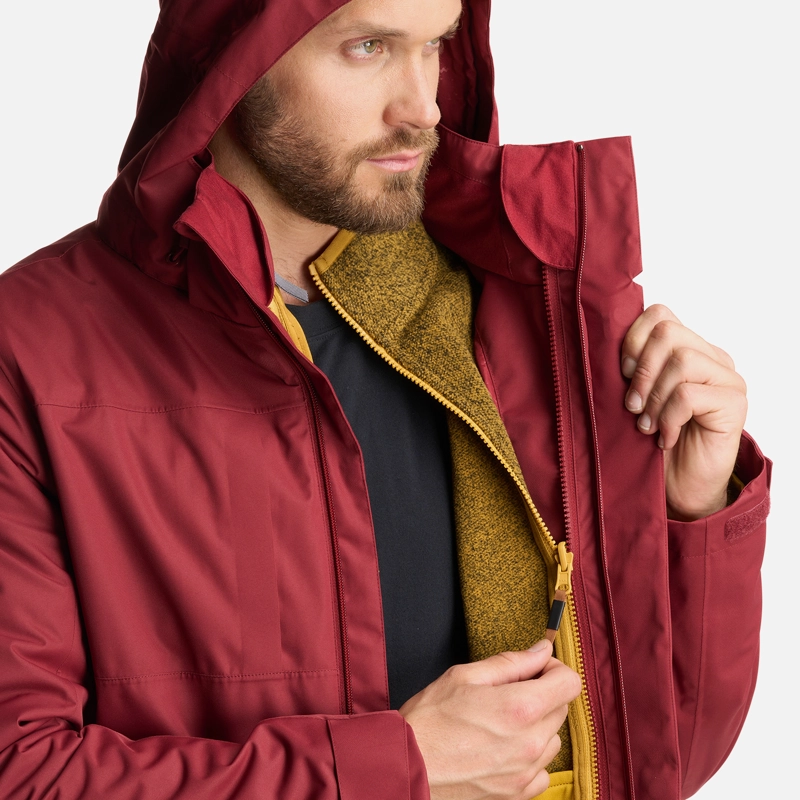 CHAQUETA HOMBRE TRES CRUCES FUSION-3 HOODY JACKET BURDEO LIPPI - 7