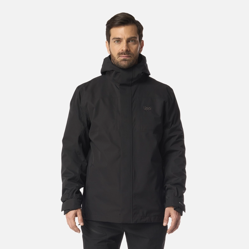 CHAQUETA HOMBRE TRES CRUCES FUSION-3 HOODY JACKET NEGRO LIPPI I24 - 2