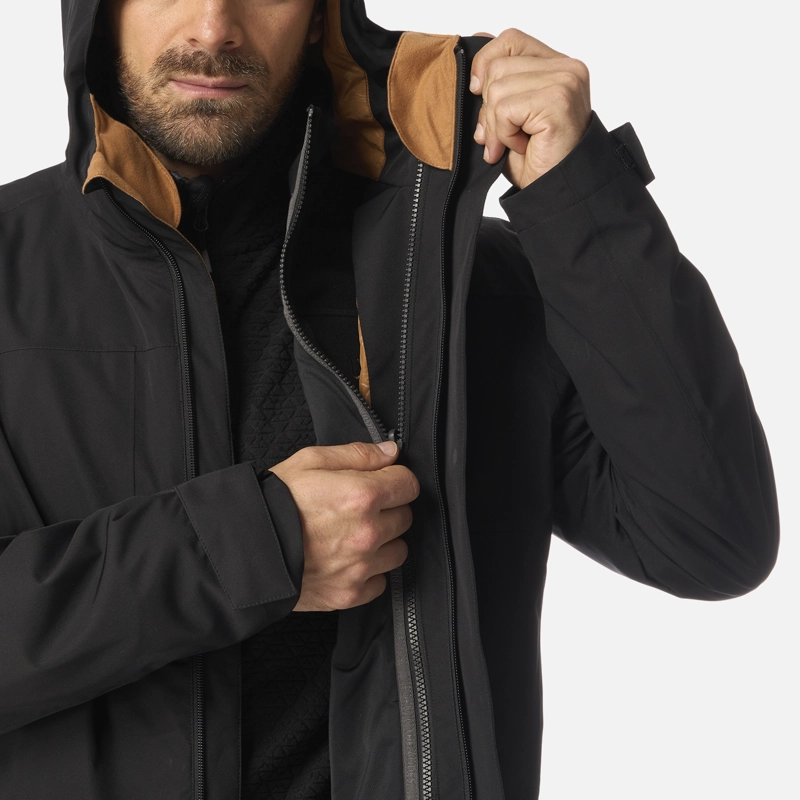 CHAQUETA HOMBRE TRES CRUCES FUSION-3 HOODY JACKET NEGRO LIPPI I24 - 9