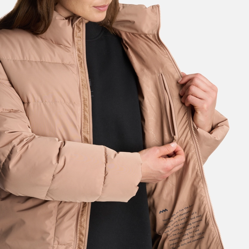 CHAQUETA MUJER KOBUK STEAM PRO JACKET CANELA LIPPI - 8