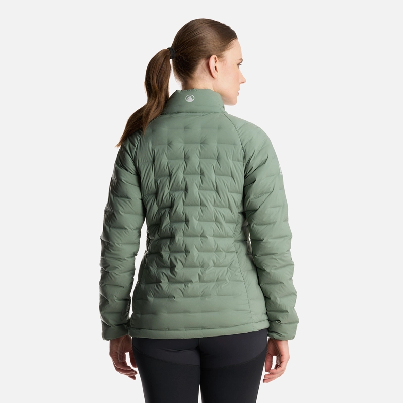 CHAQUETA MUJER ULTIMATE STRETCH DOWN JACKET VERDE MUSGO LIPPI - 5