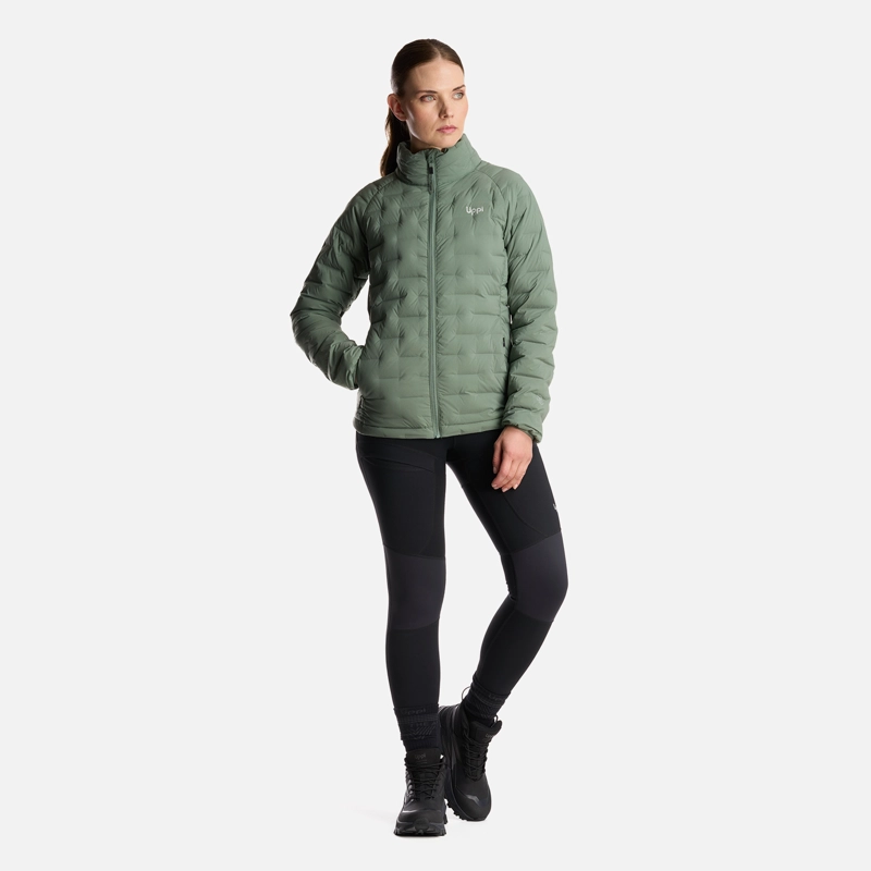 CHAQUETA MUJER ULTIMATE STRETCH DOWN JACKET VERDE MUSGO LIPPI - 8