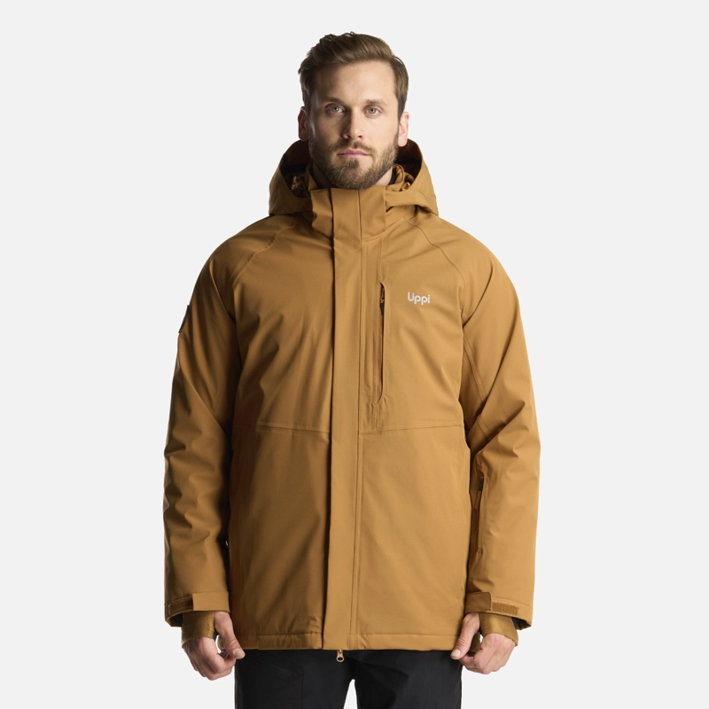 LIPPI CHAQUETA HOMBRE ANDES B-DRY HOODY JACKET CAFE CLARO LIPPI