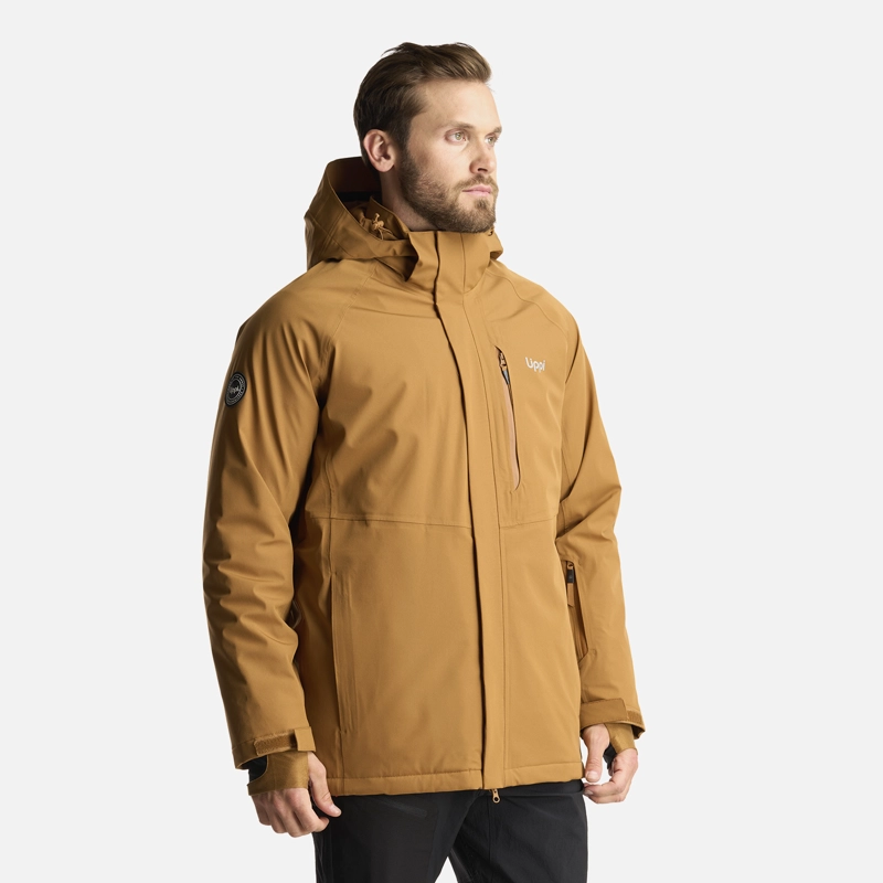 CHAQUETA HOMBRE ANDES B-DRY HOODY JACKET CAFE CLARO LIPPI - 2