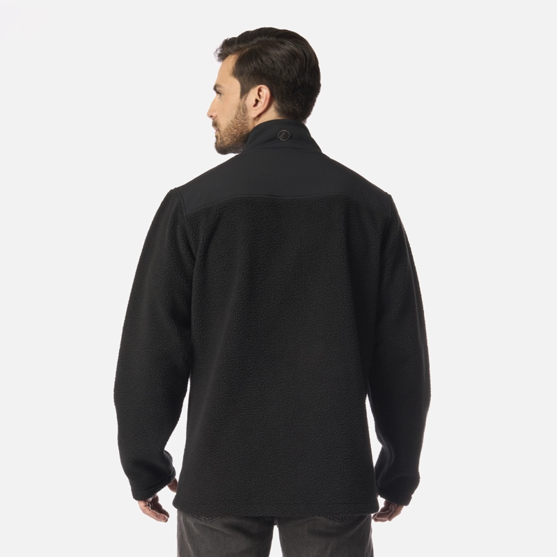 CHAQUETA HOMBRE GLACIAR SHERPA-PRO JACKET NEGRO LIPPI I24 - 2