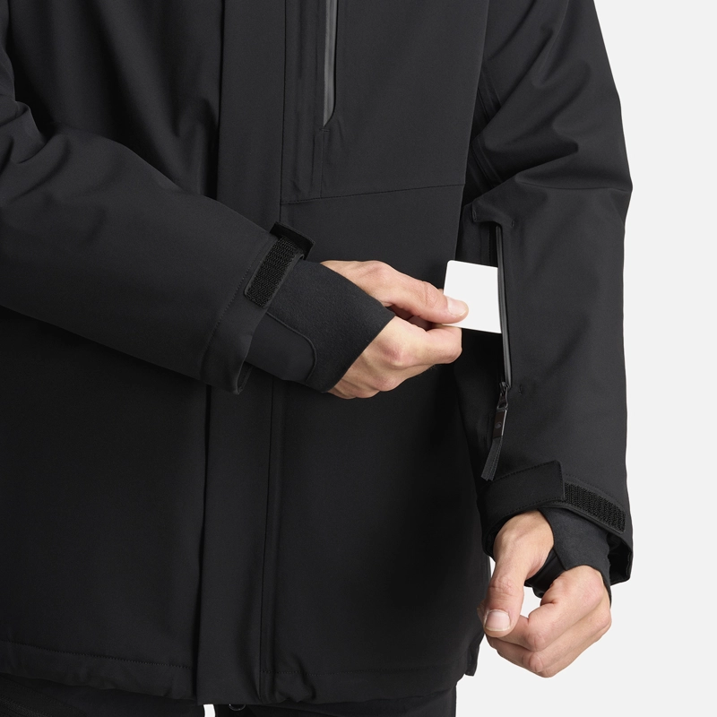 CHAQUETA HOMBRE ANDES B-DRY HOODY JACKET NEGRO LIPPI I24 - 9