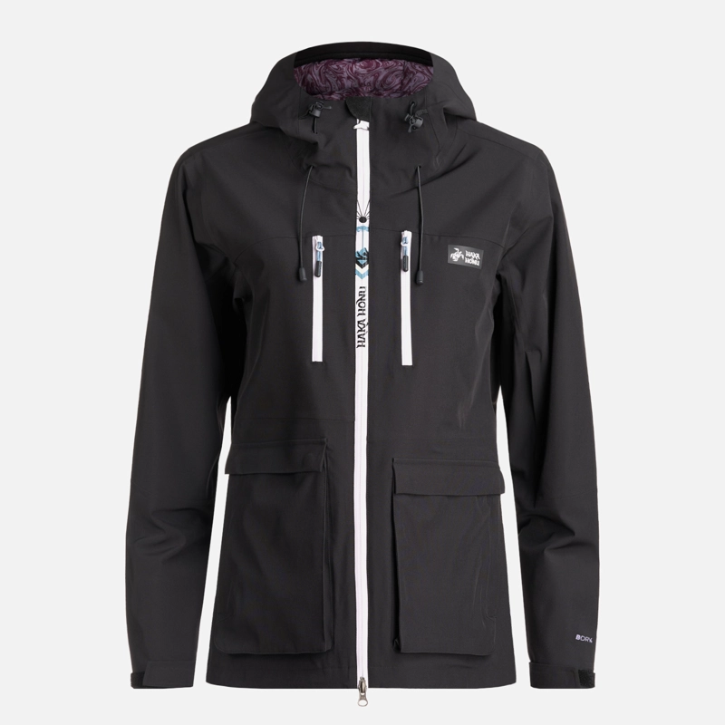 CHAQUETA MUJER VIENTO BLANCO NEGRO HAKA HONU - 1