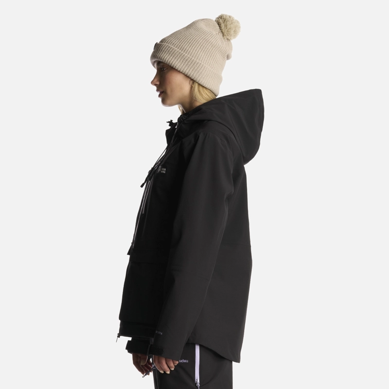 CHAQUETA MUJER VIENTO BLANCO NEGRO HAKA HONU - 4