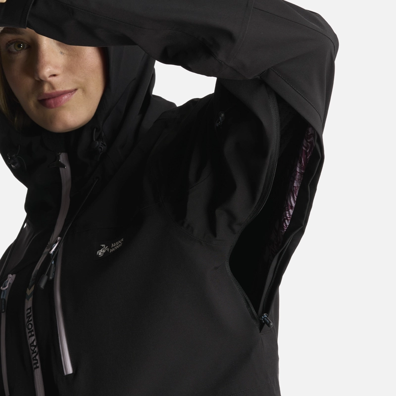 CHAQUETA MUJER VIENTO BLANCO NEGRO HAKA HONU - 7