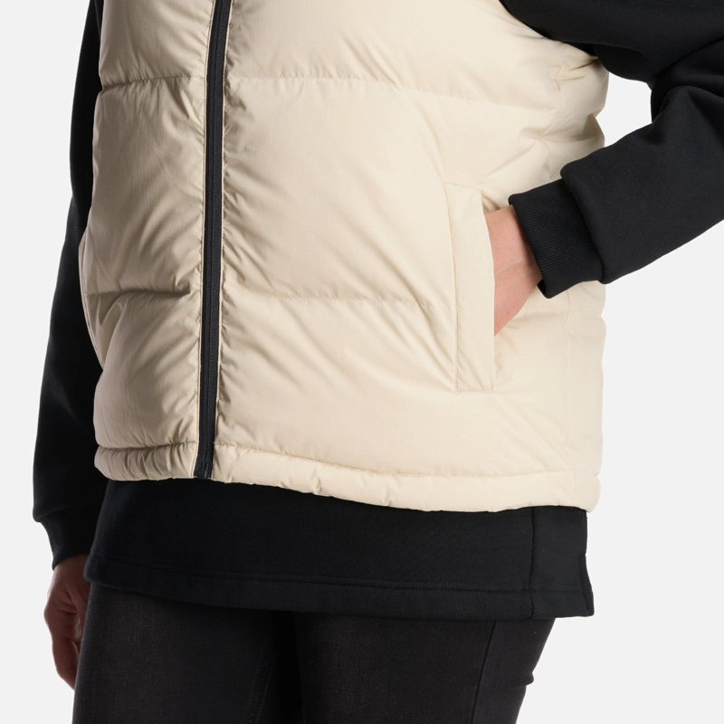 CHAQUETA MUJER URBAN DOWN JACKET VEST CREMA LIPPI - 5