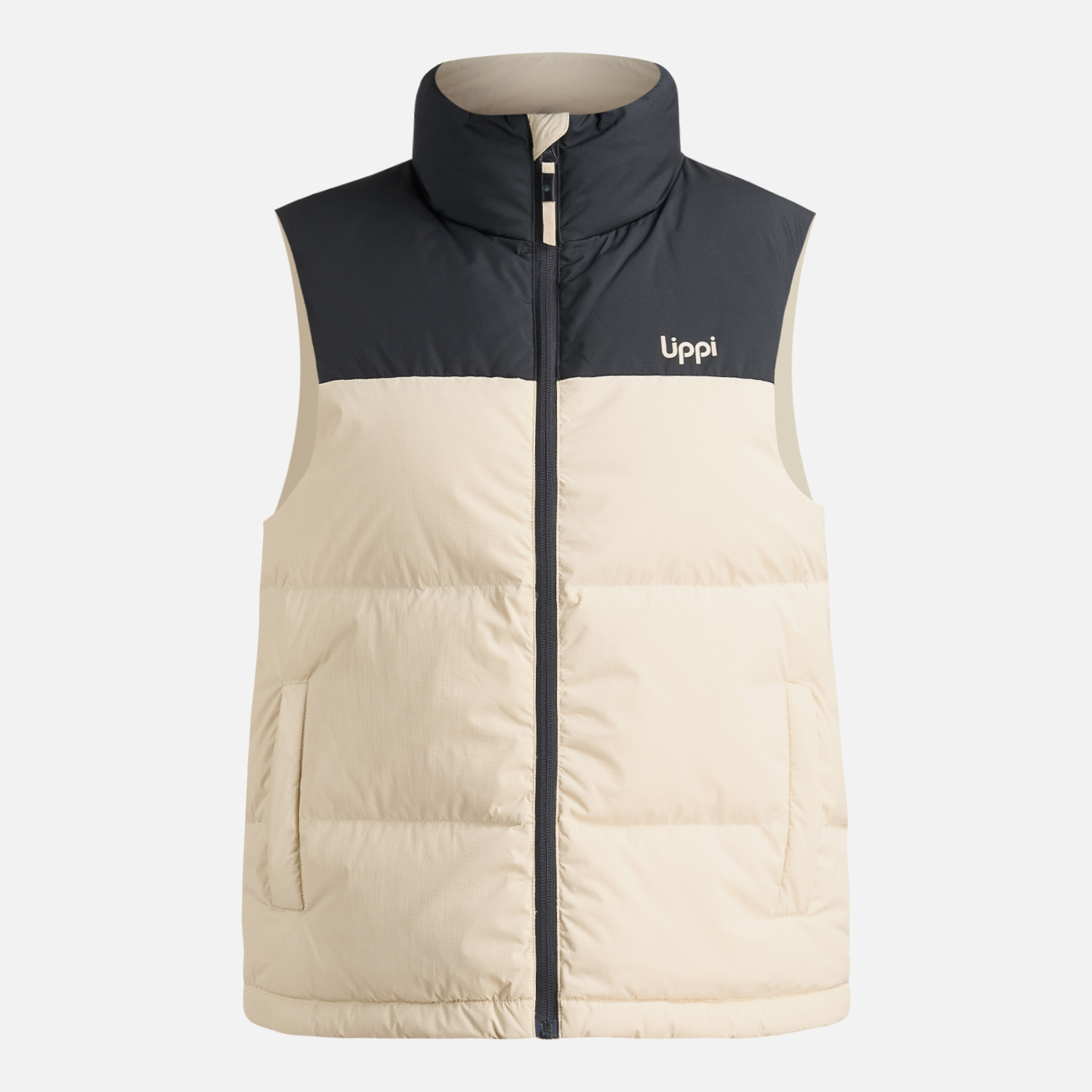 CHAQUETA MUJER URBAN DOWN JACKET VEST CREMA LIPPI - 9