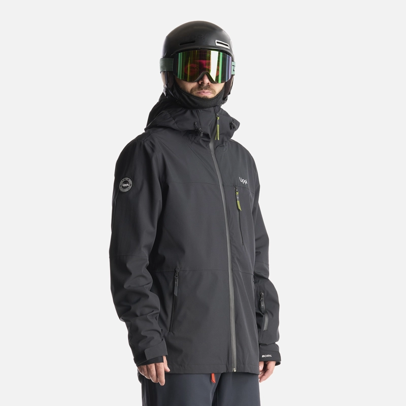 CHAQUETA HOMBRE SIERRA NEVADA B-DRY LIGHT HOODY JACKET NEGRO LIPPI I24 - 3