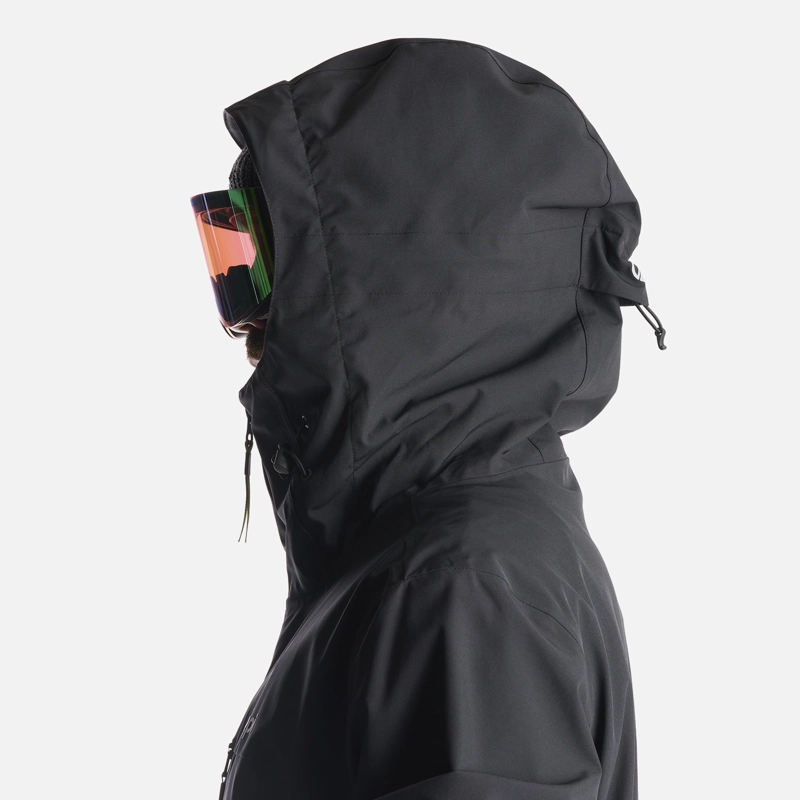 CHAQUETA HOMBRE SIERRA NEVADA B-DRY LIGHT HOODY JACKET NEGRO LIPPI I24 - 6