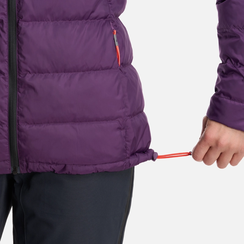 CHAQUETA MUJER BAZPUR EVO DOWN HOODY JACKET MORADO LIPPI - 7