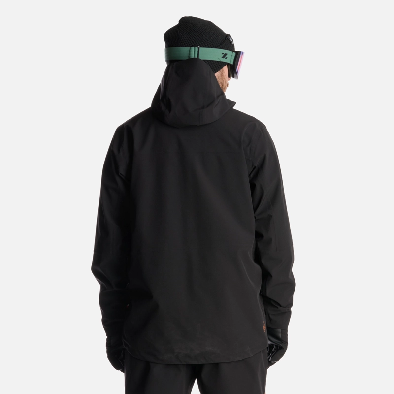 CHAQUETA HOMBRE VIENTO BLANCO NEGRO HAKA HONU - 5