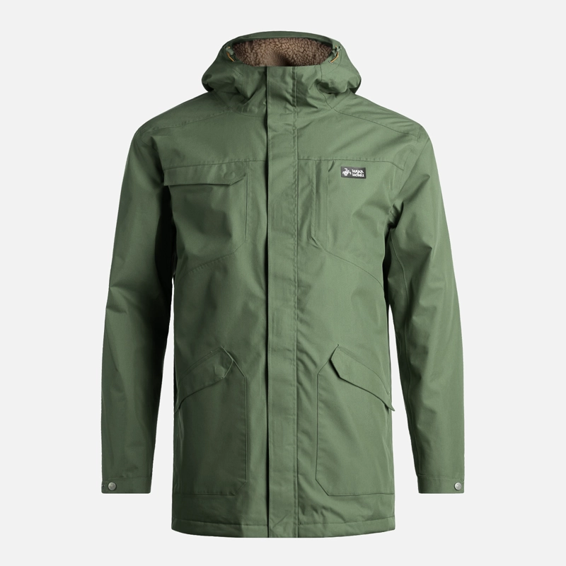 CHAQUETA HOMBRE YAK VERDE MILITAR HAKA HONU - 1