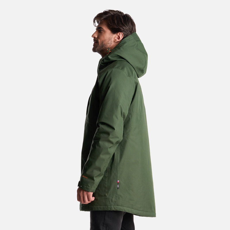 CHAQUETA HOMBRE YAK VERDE MILITAR HAKA HONU - 4