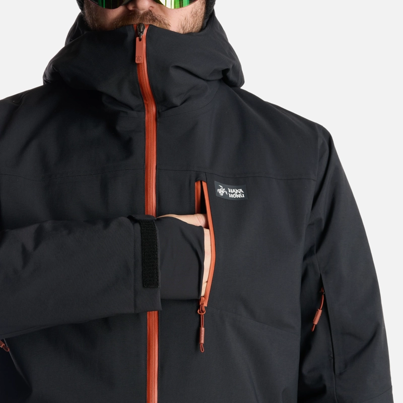 CHAQUETA HOMBRE YETI NEGRO HAKA HONU I24 - 7