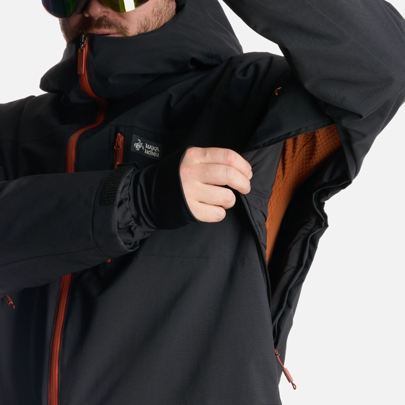 CHAQUETA HOMBRE YETI NEGRO HAKA HONU I24 - 9