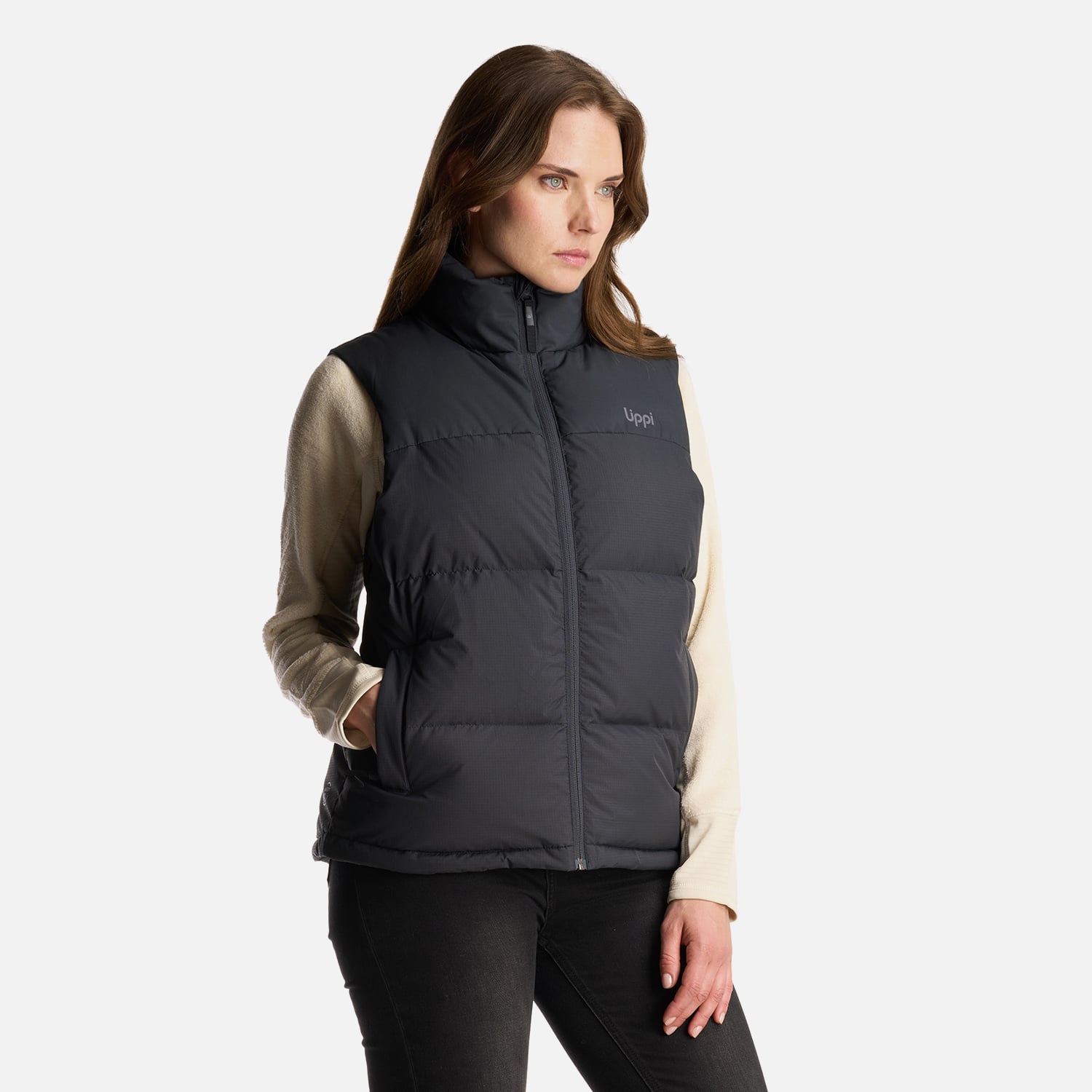 CHAQUETA MUJER URBAN DOWN JACKET VEST NEGRO LIPPI - 2