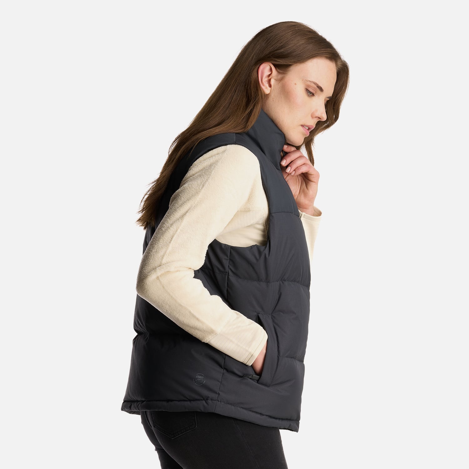 CHAQUETA MUJER URBAN DOWN JACKET VEST NEGRO LIPPI - 3