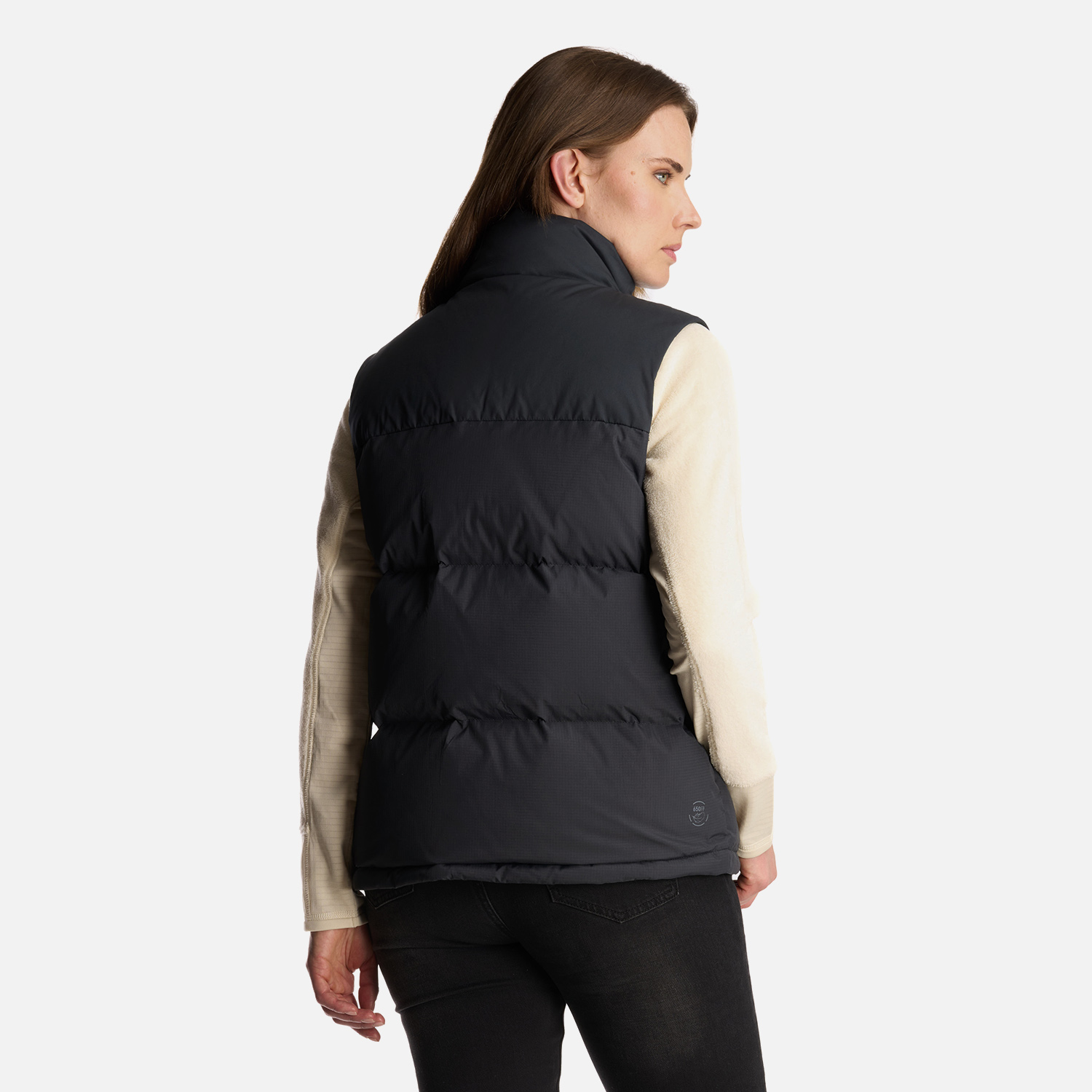 CHAQUETA MUJER URBAN DOWN JACKET VEST NEGRO LIPPI - 4