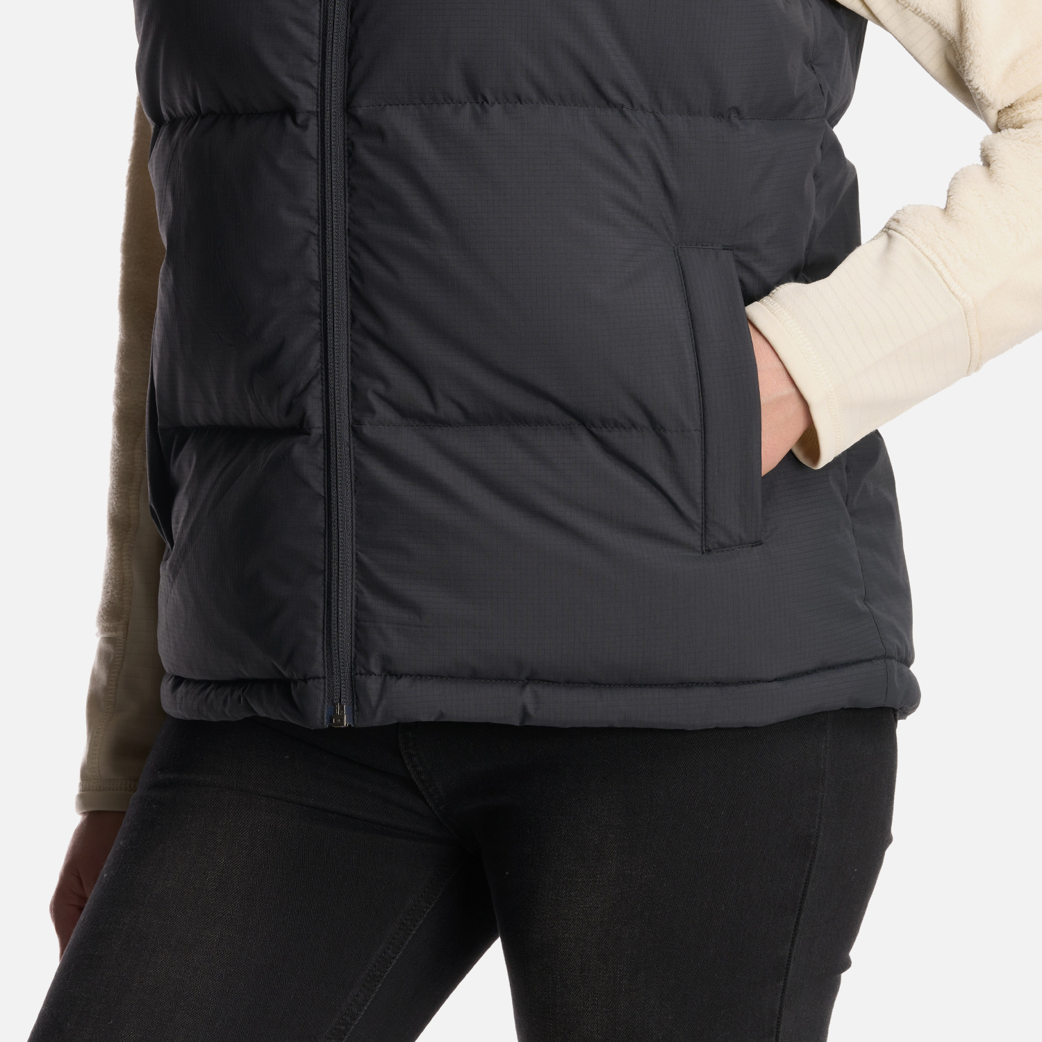CHAQUETA MUJER URBAN DOWN JACKET VEST NEGRO LIPPI - 5