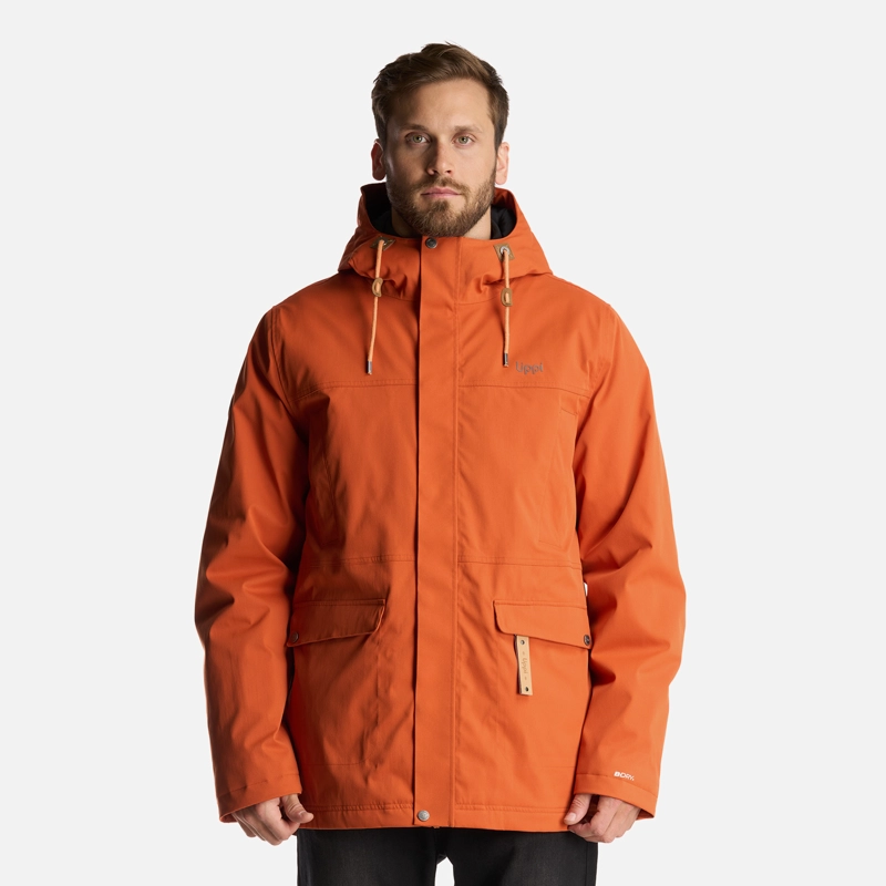 CHAQUETA HOMBRE DAYBREAK B-DRY JACKET NARANJO OSCURO LIPPI - 1