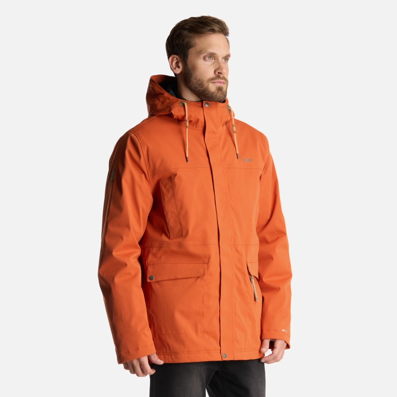 CHAQUETA HOMBRE DAYBREAK B-DRY JACKET NARANJO OSCURO LIPPI - 2