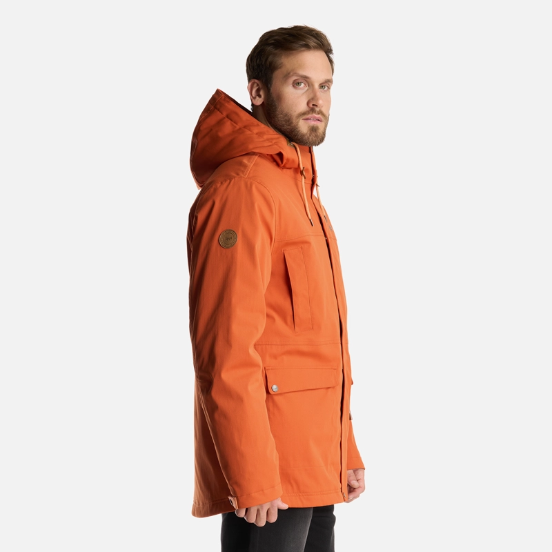 CHAQUETA HOMBRE DAYBREAK B-DRY JACKET NARANJO OSCURO LIPPI - 3