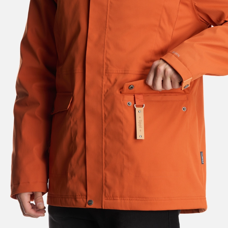 CHAQUETA HOMBRE DAYBREAK B-DRY JACKET NARANJO OSCURO LIPPI - 7