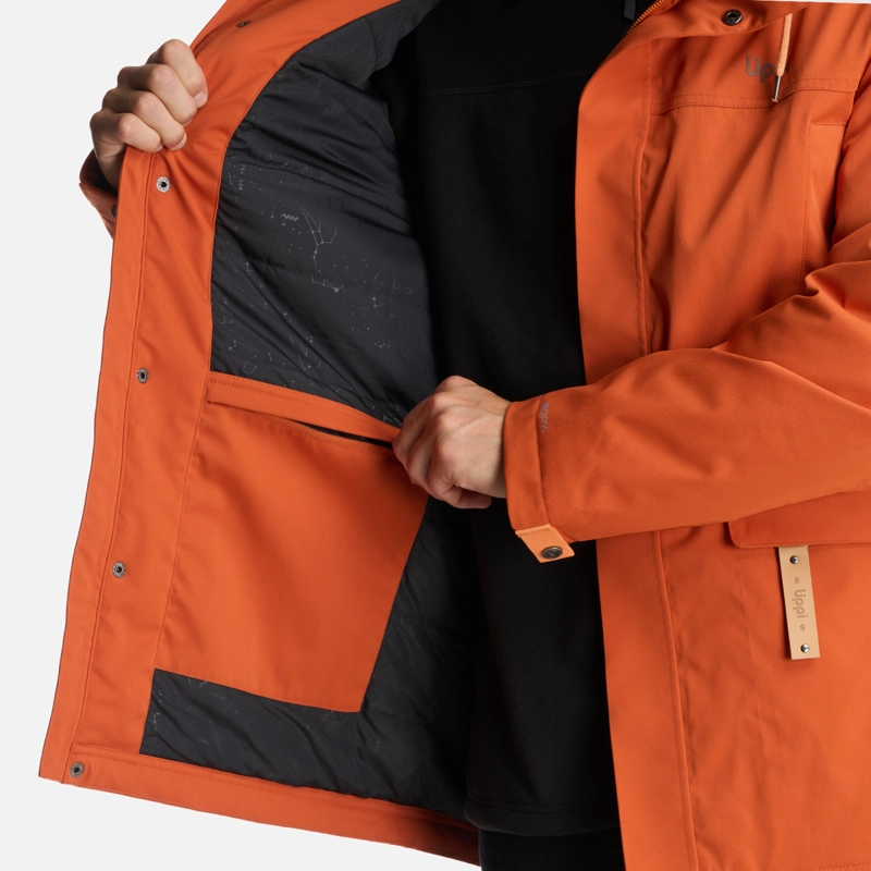 CHAQUETA HOMBRE DAYBREAK B-DRY JACKET NARANJO OSCURO LIPPI - 9