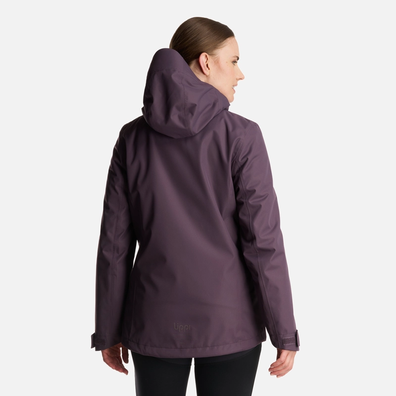 CHAQUETA MUJER TRES CRUCES FUSION-3 HOODY JACKET MORADO OSCURO LIPPI - 5